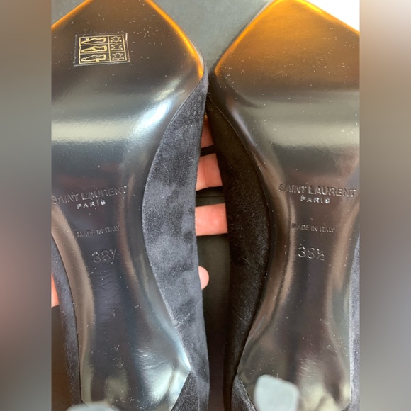 Saint Laurent shoes high heel pumps size 38 1/2 NWB - Picture 4 of 6